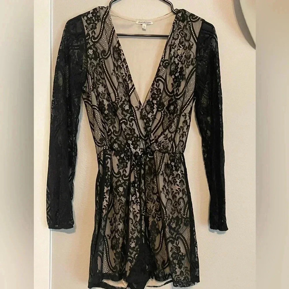 Black Romper - Picture 1 of 4